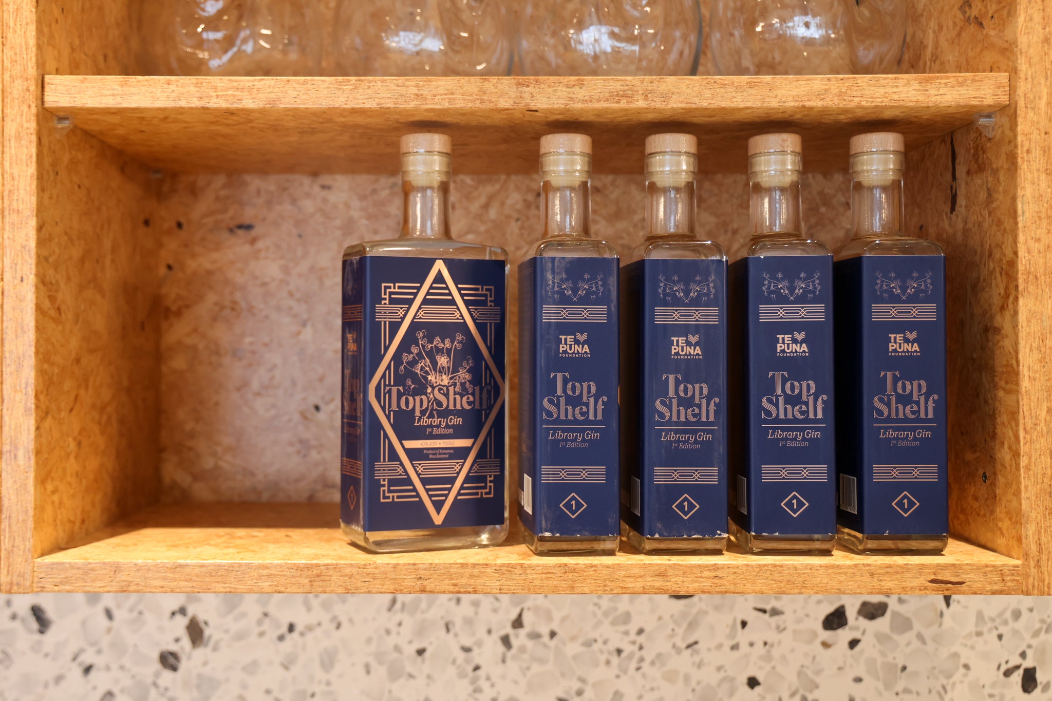 Top Shelf Library Gin