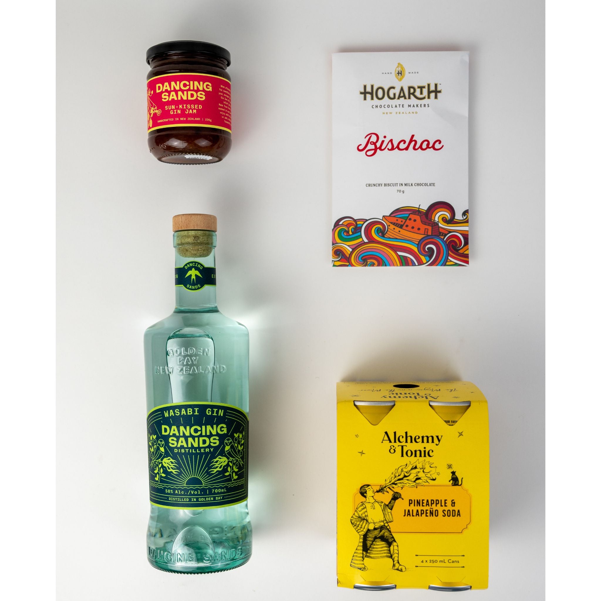Dancing Sands Wasabi Gift Box | Beautifully Boxed NZ Spirits Gifts